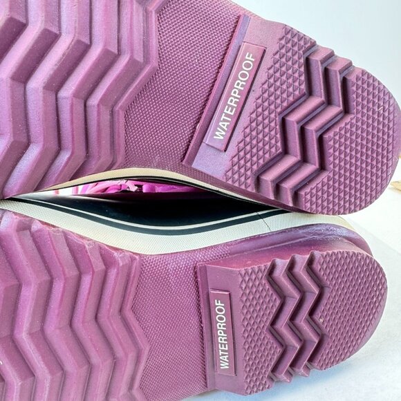 Sorel Yoot Pac Waterproof Winter Snow Boots Fuchsia Pink Lined Womens Size 5 - Picture 8 of 15